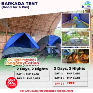 Longstaycation-barkada-tent