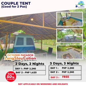 Longstaycation-couple-tent